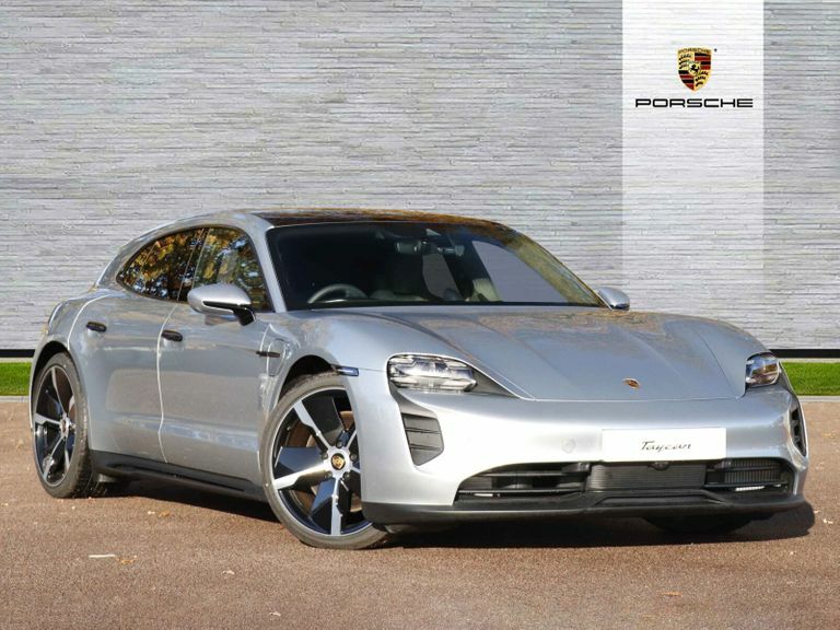 Compare Porsche Taycan 440Kw Gts 93Kwh 75 Years5 Seat EJ73VDE Silver