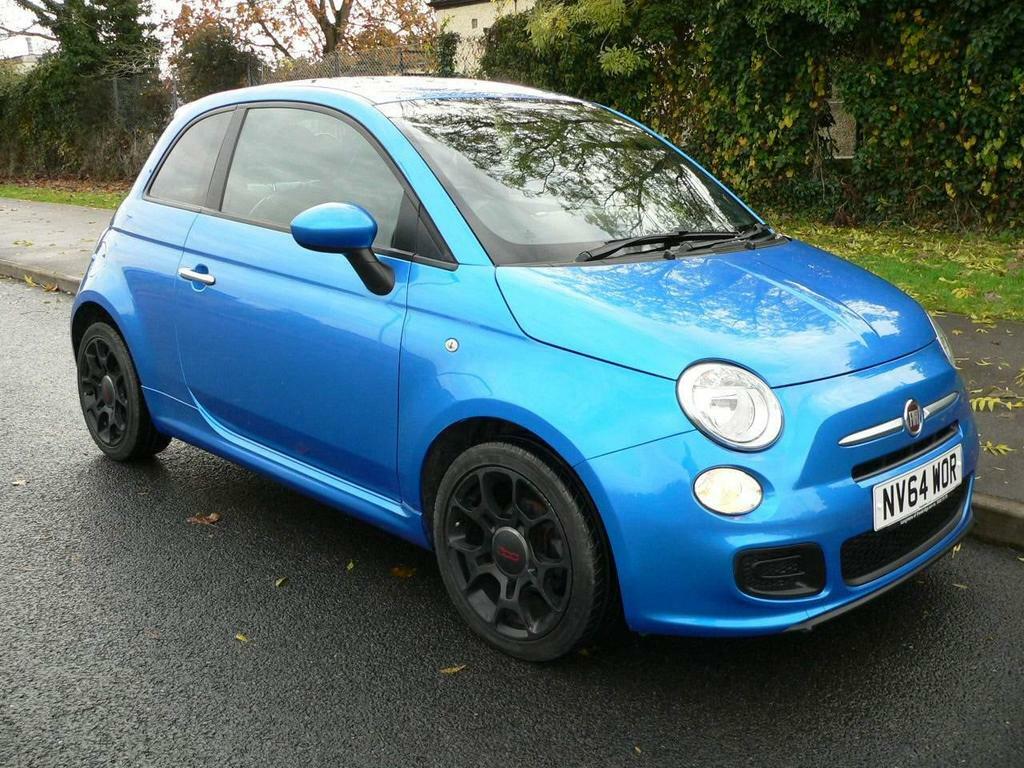 Compare Fiat 500 1.2 S Euro 6 Ss NV64WOR Blue