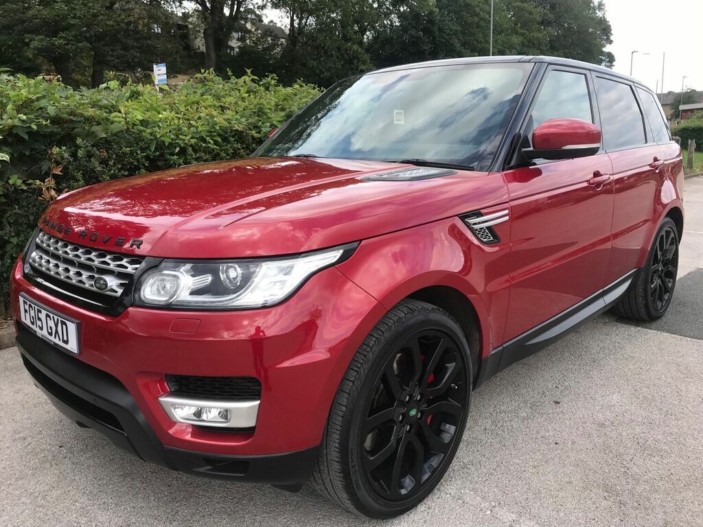 Compare Land Rover Range Rover Sport 4X4 3.0 Sd V6 Hse 4Wd Euro 5 Ss 2015 FG15GXD Red
