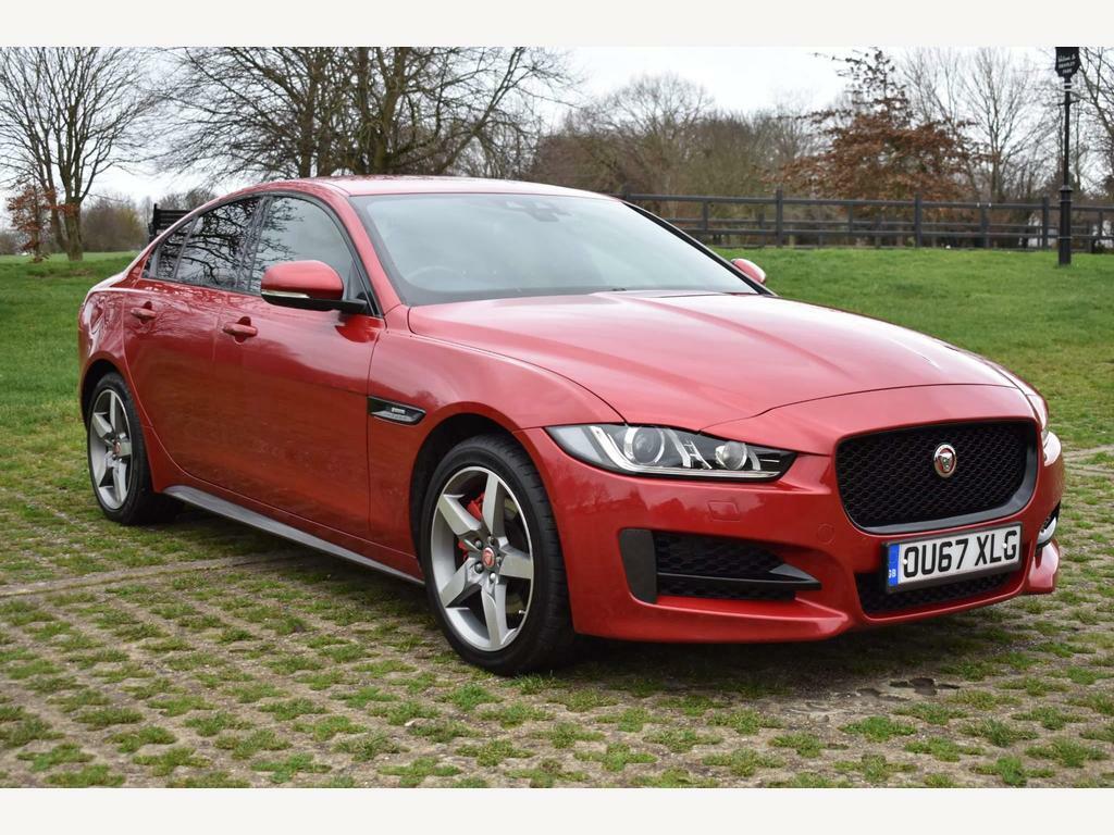 Compare Jaguar XE 2.0D R-sport Awd Euro 6 Ss OU67XLG Red