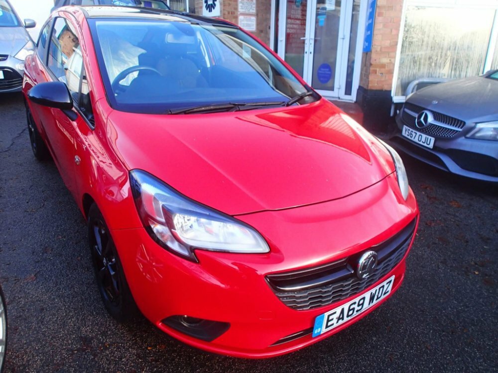 Compare Vauxhall Corsa 1.4I Griffin Euro 6 Ss EA69WDZ Red