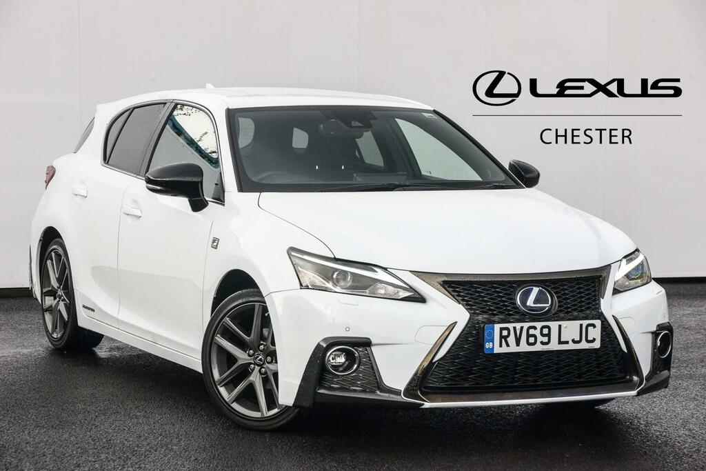 Compare Lexus CT 1.8 200H F Sport Cvt Euro 6 Ss RV69LJC White