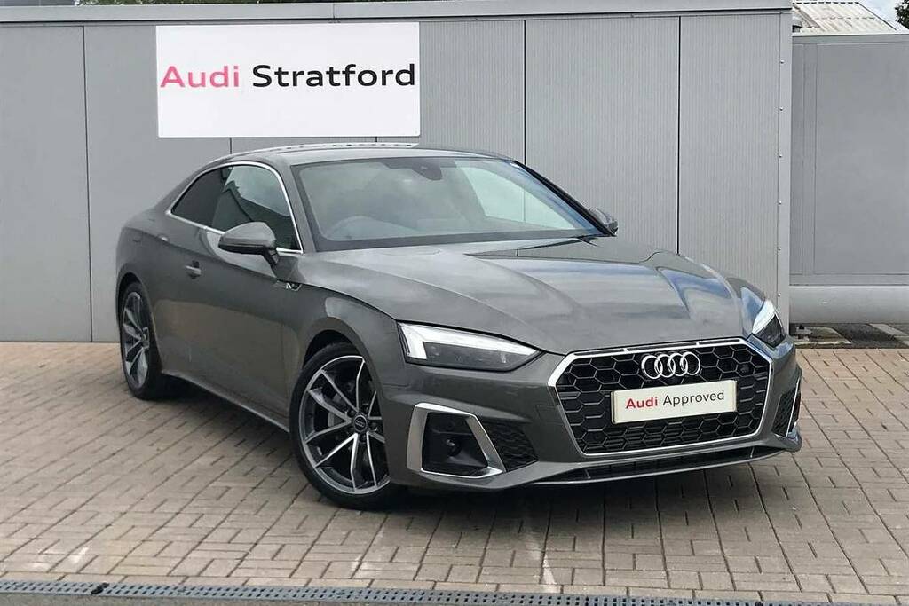 Compare Audi A5 40 Tfsi 204 S Line S Tronic VN23WFM Grey