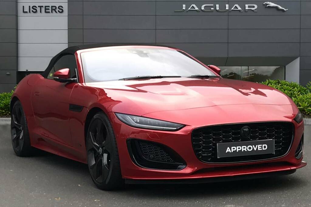Compare Jaguar F-Type 5.0 P450 Supercharged V8 75 Awd VK23JTY Red
