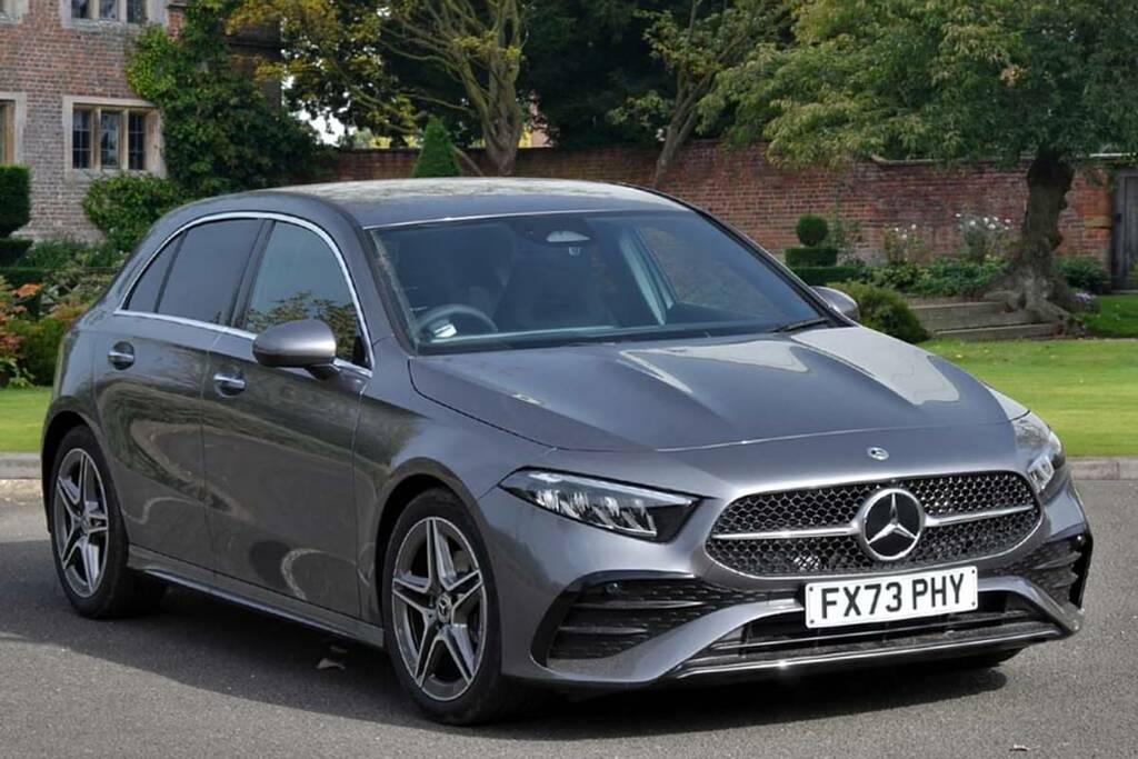Compare Mercedes-Benz A Class A200d Amg Line Premium FX73PHY Grey