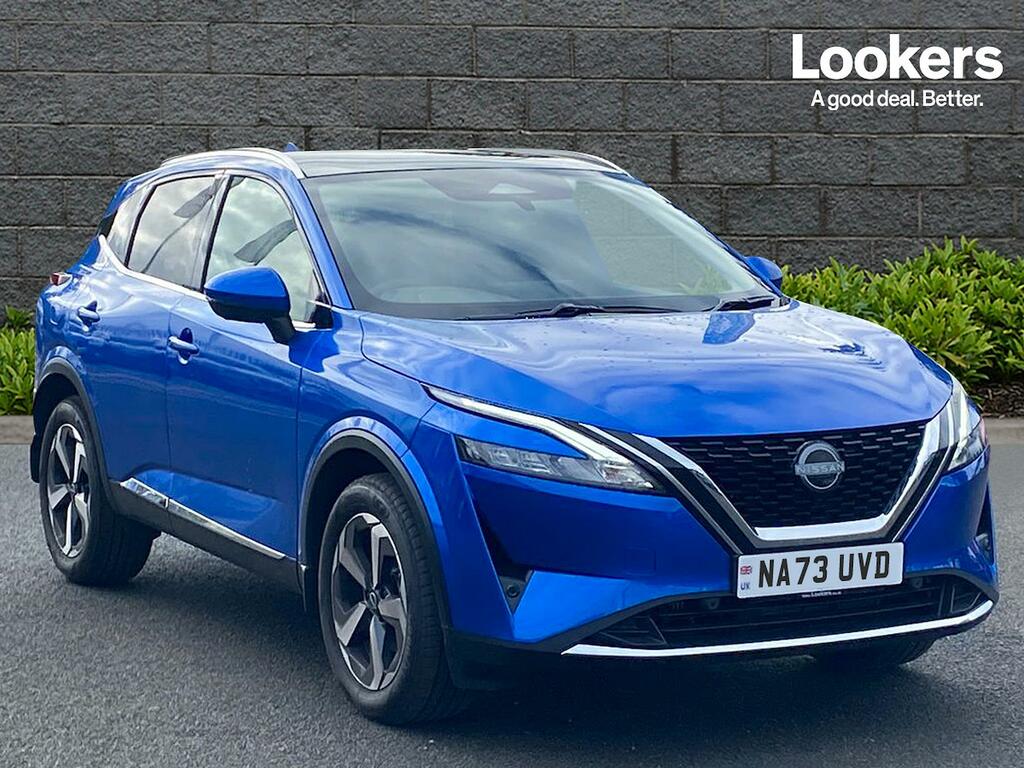 Compare Nissan Qashqai 1.3 Dig-t Mh N-connecta Glass Roof NA73UVD Blue