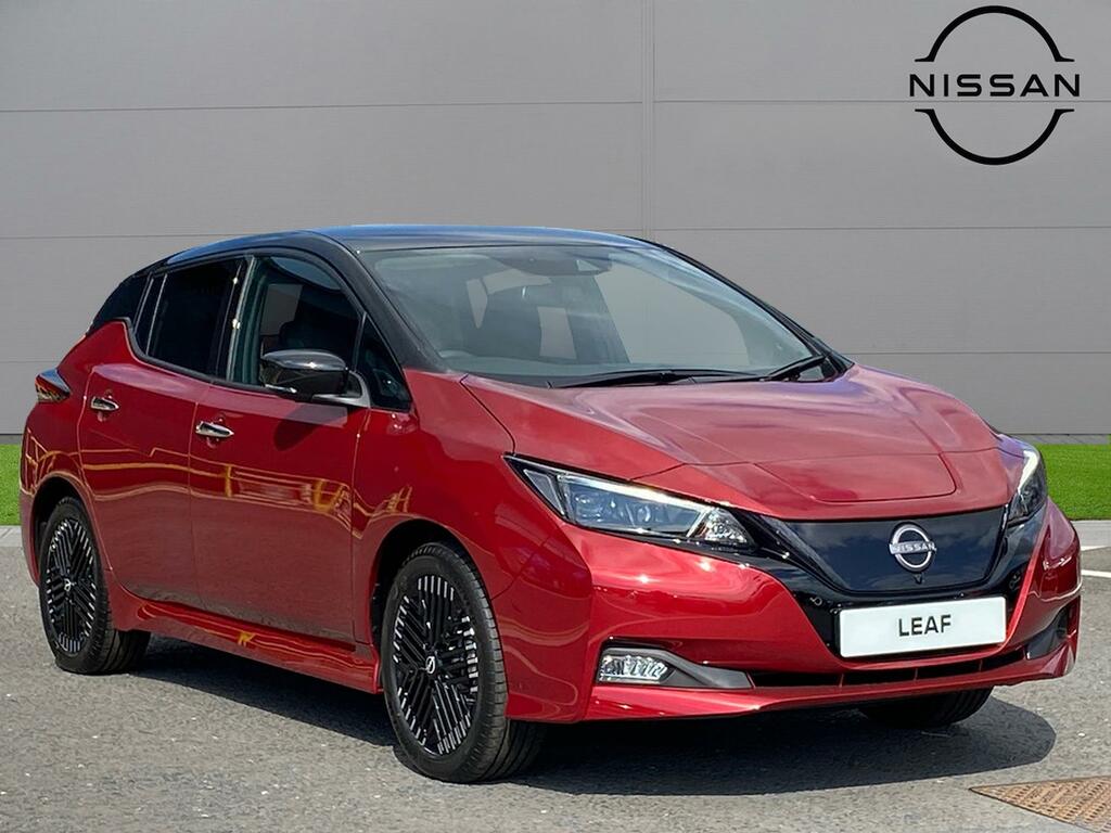 Compare Nissan Leaf 110Kw Tekna 39Kwh HSZ4945 Red