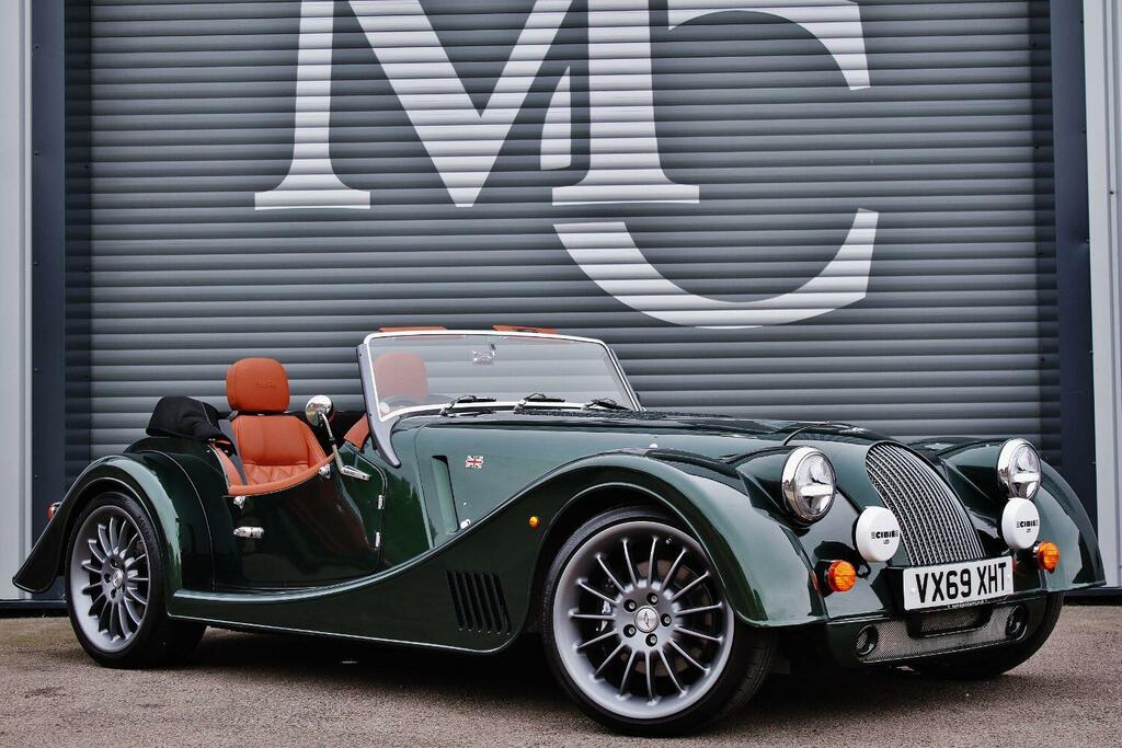 Compare Morgan Plus Eight Convertible Plus J400BLY Green