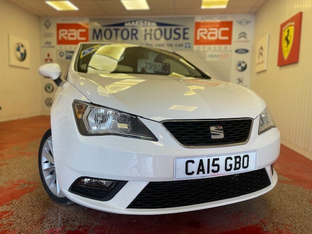 Compare Seat Ibiza Toca Only 57618 Miles A Must For Viewing Free CA15GBO White