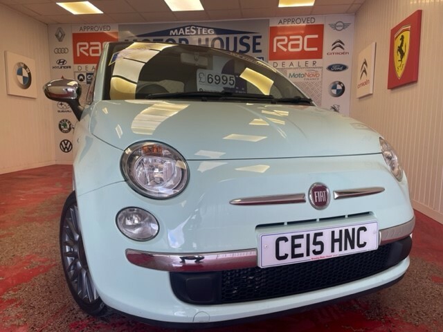 Compare Fiat 500 Twinair Cultonly 0.00 Road Taxonly 54508 Miles CE15HNC Green