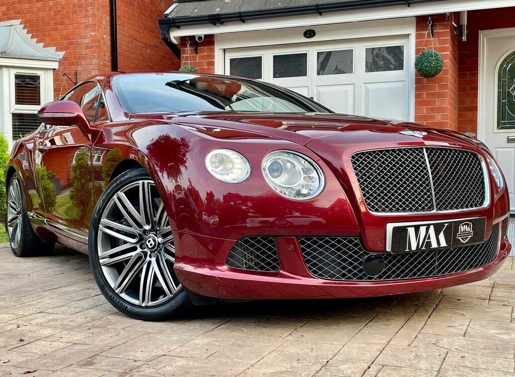 Compare Bentley Continental Gt Coupe 6.0 W12 Gt Speed 4Wd Euro 5 20131 DA13HWL Red