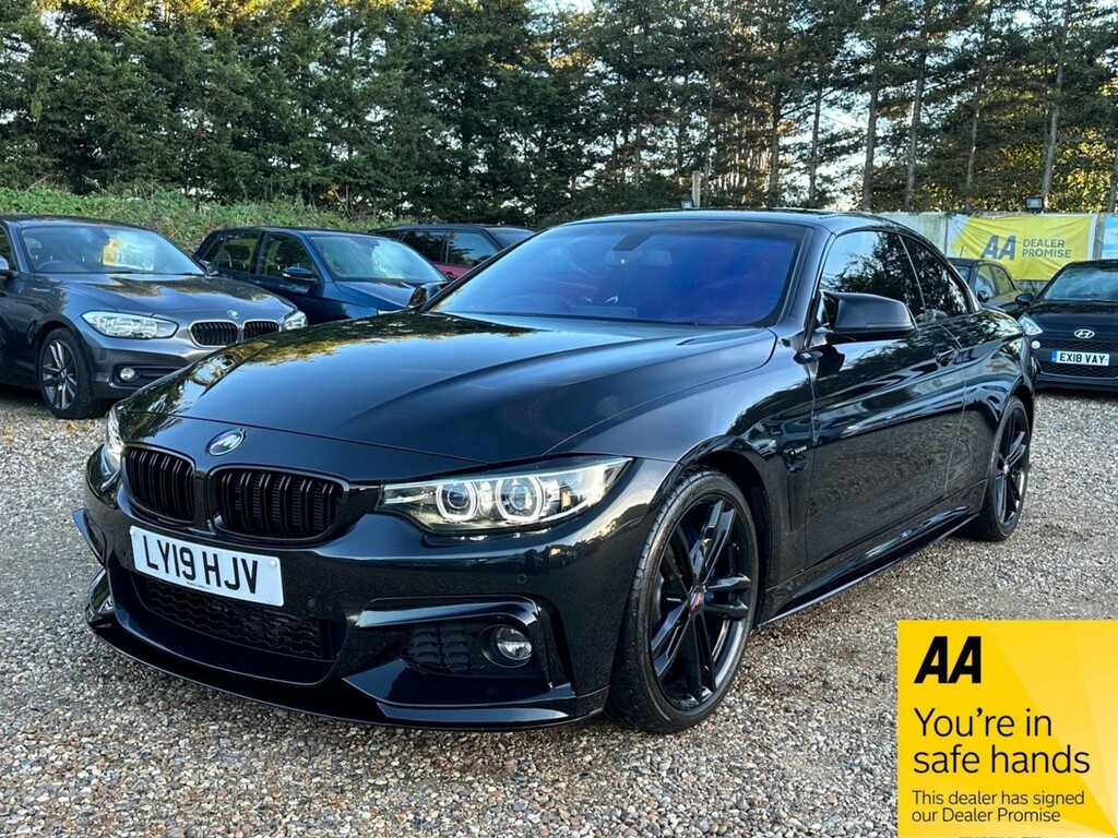 Compare BMW 4 Series 420D M Sport LY19HJV Black
