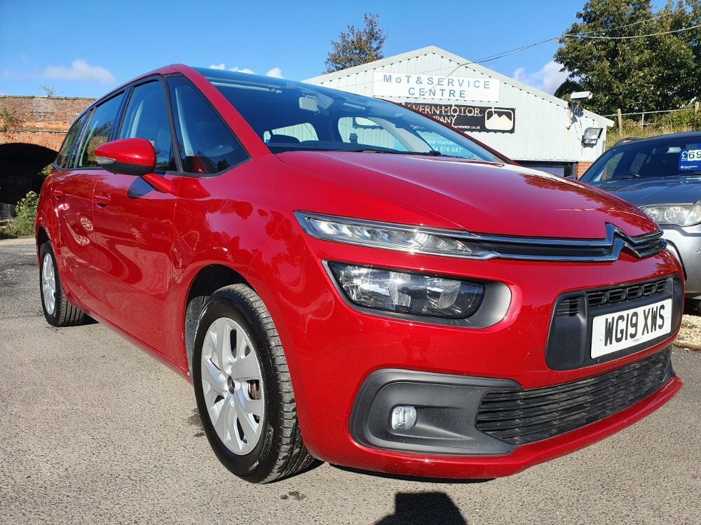 Compare Citroen Grand C4 SpaceTourer Puretech Touch Edition 1.2 130 Bhp Seven Seater WG19XWS Red