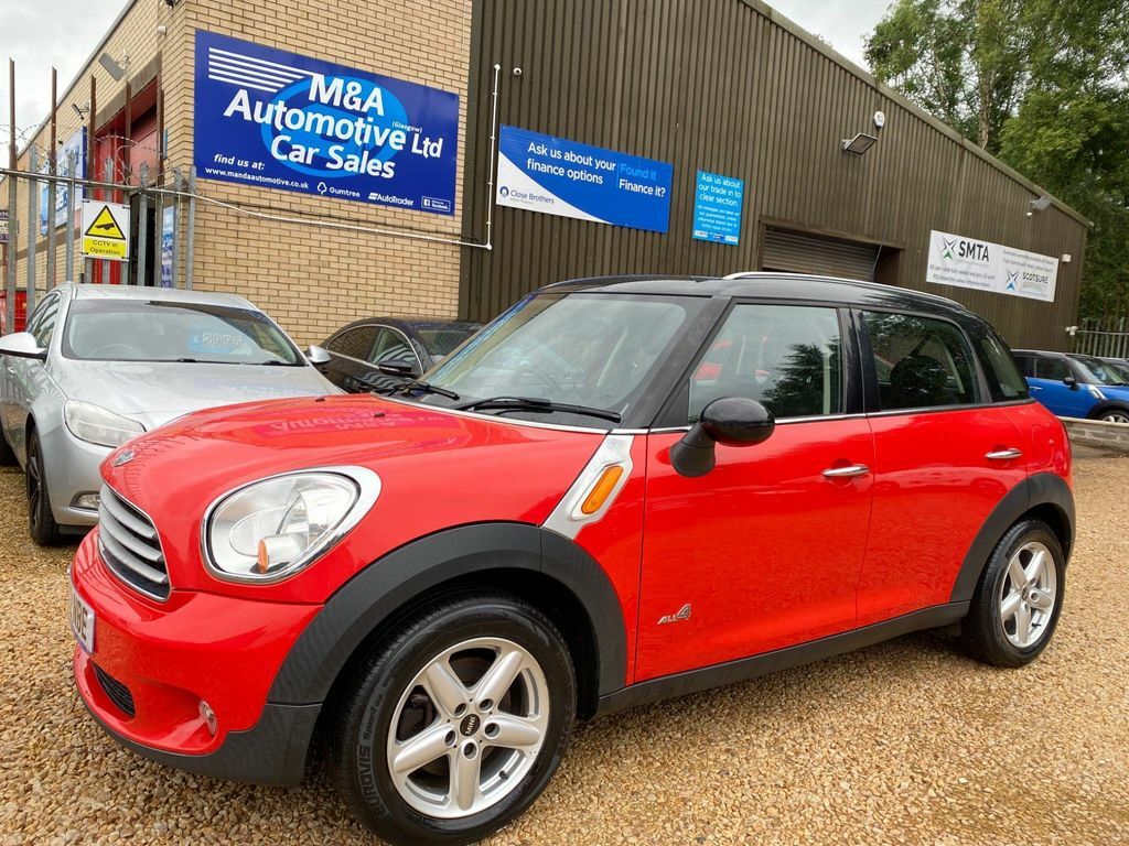 Compare Mini Countryman 1.6 Cooper D All4 Euro 5 Ss 2012 ST12NBE Red