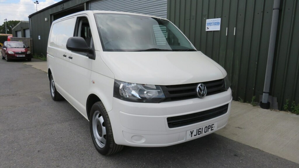 Compare Volkswagen Transporter 2.0 Tdi 180Ps Van Low Mileage One Owner From New N YJ61OPE White