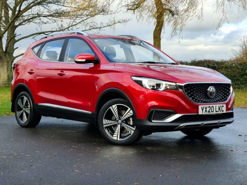 Compare MG ZS 105Kw Exclusive Ev 45Kwh YX20LKC Red