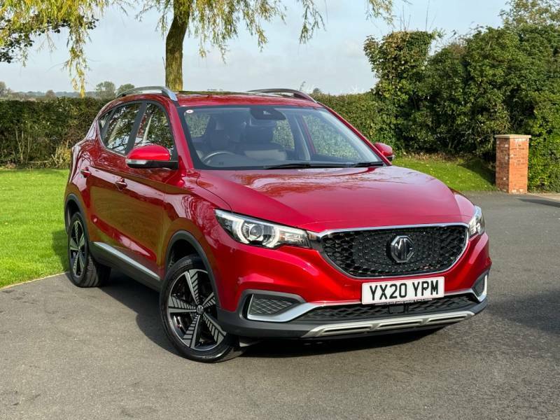 Compare MG ZS 105Kw Exclusive Ev 45Kwh YX20YPM Red