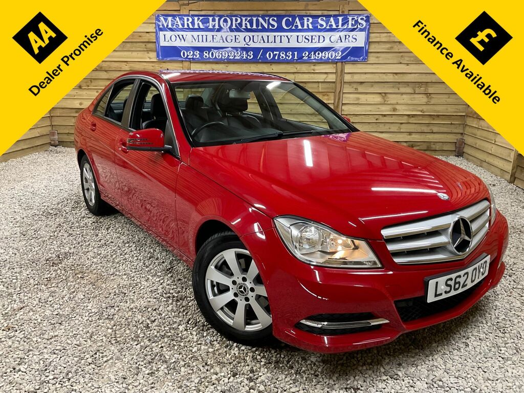 Compare Mercedes-Benz C Class C180 Blueefficiency Executive Se LS62OYO Red