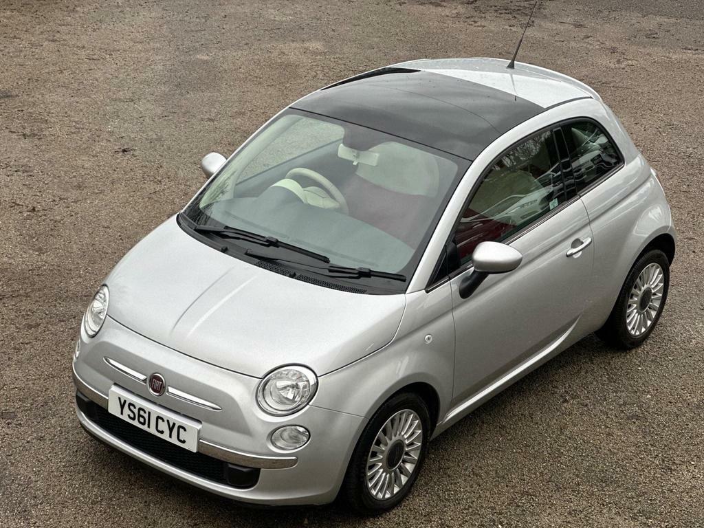 Compare Fiat 500 0.9 Twinair Lounge Euro 5 Ss  Silver
