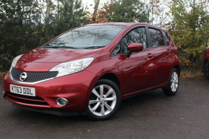 Compare Nissan Note 1.5 Dci Tekna KT63DDL Red