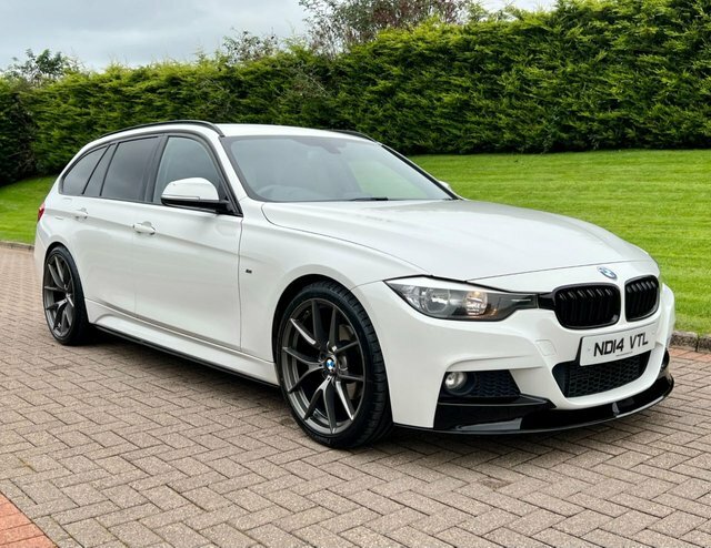 Compare BMW 3 Series 2.0 320D M Sport ND14VTL White