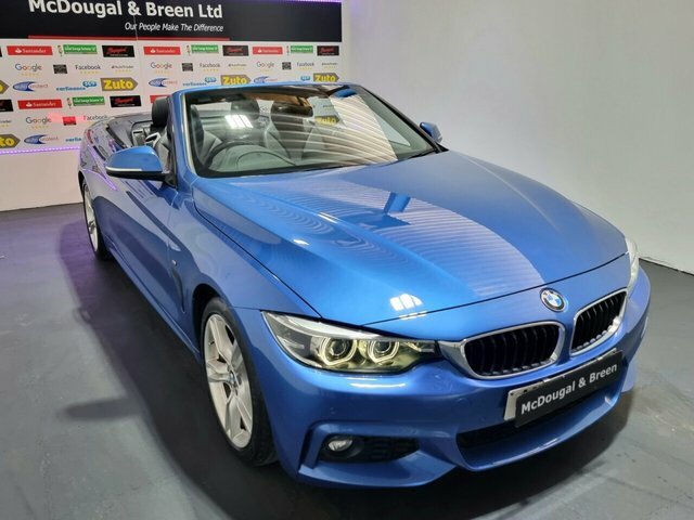Compare BMW 4 Series 2.0 420D M Sport 188 Bhp YE17YPZ Blue
