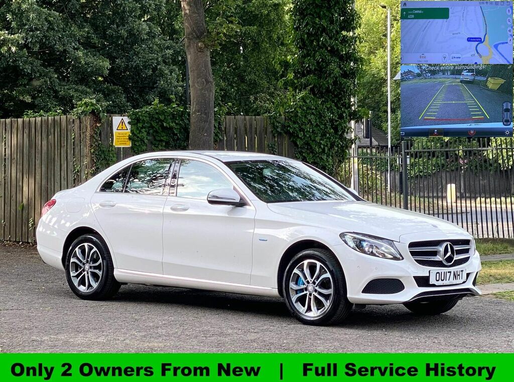 Compare Mercedes-Benz C Class 2.0 C350e 6.4Kwh Sport G-tronic Euro 6 Ss OU17NHT White
