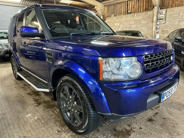Compare Land Rover Discovery 4 Discovery Gs Tdv6 PO59TPZ Blue