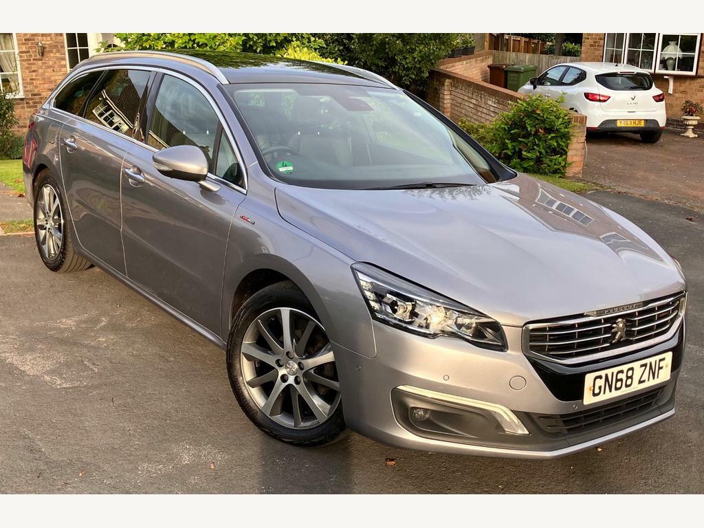 Compare Peugeot 508 SW Sw 1.6 Bluehdi Gt Line Euro 6 Ss GN68ZNF Grey