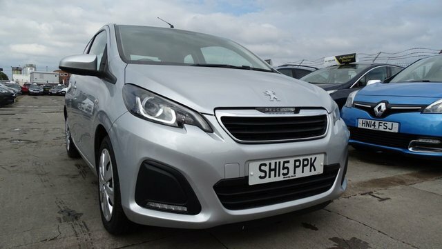 Compare Peugeot 108 1.0 Active 68 Bhp Long Mot-0 Road Tax Yearly SH15PPK Silver