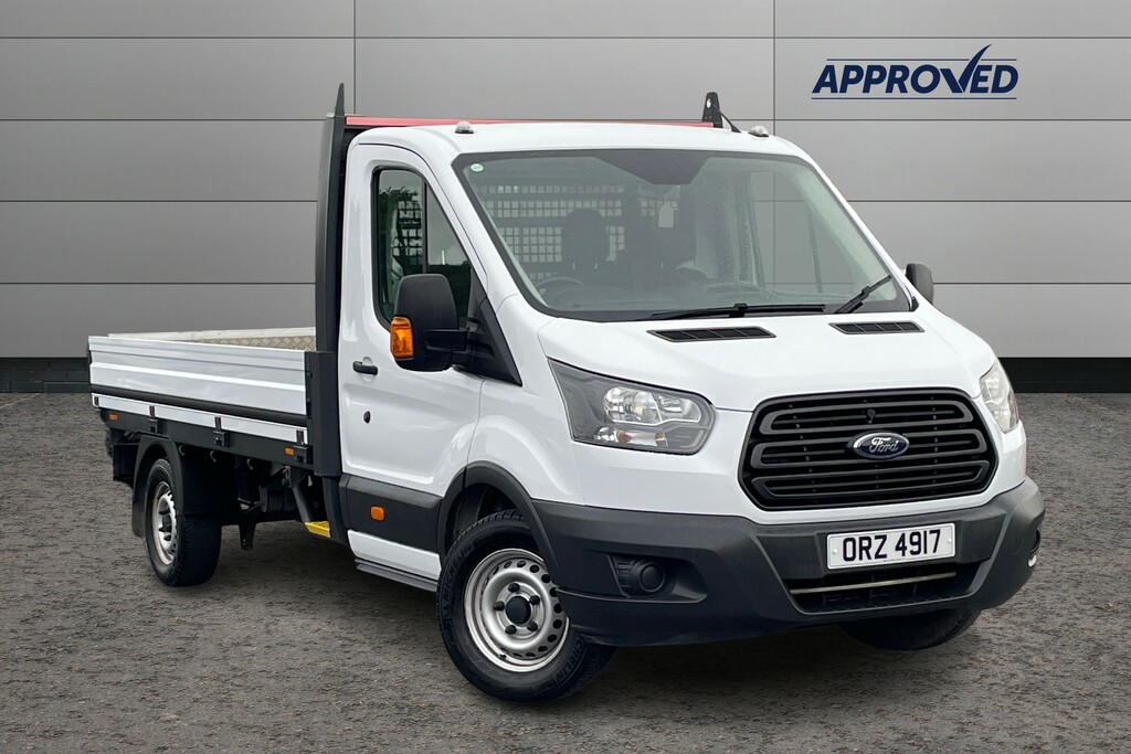 Ford Transit Custom 2.0 Tdci 130Ps Chassis Cab White #1