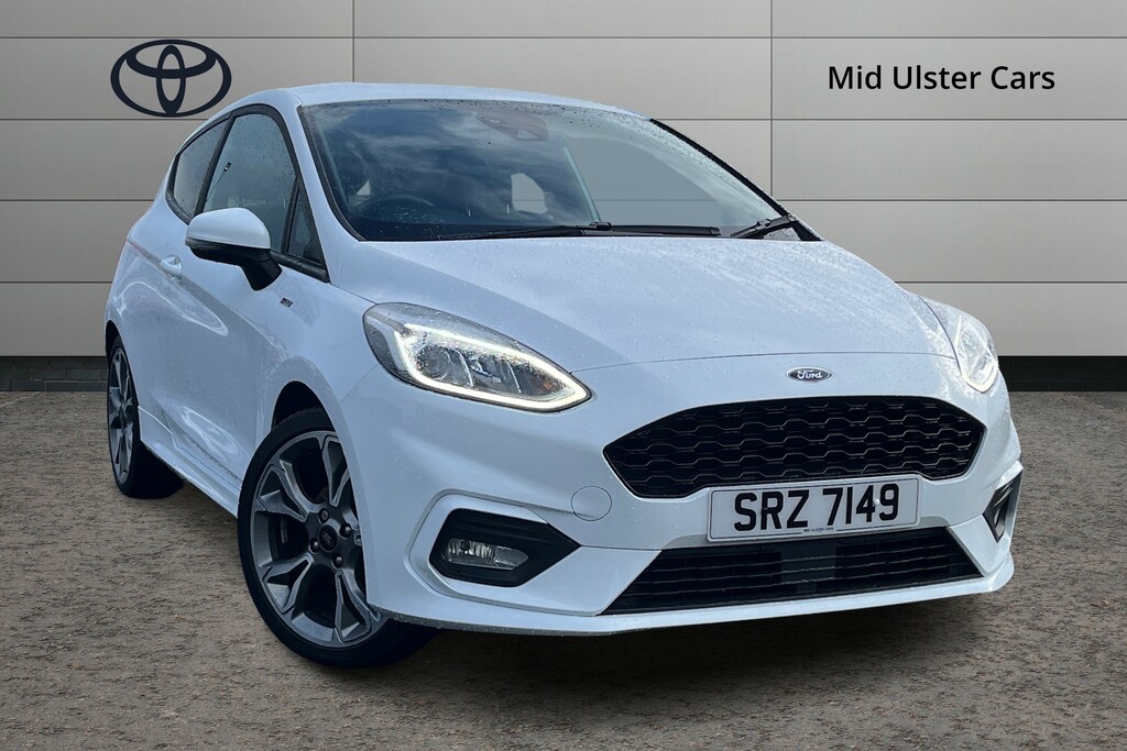 Compare Ford Fiesta 1.0T Ecoboost Mhev St-line X Edition Euro 6 Ss SRZ7149 White