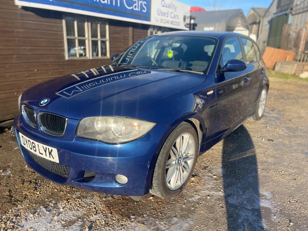 Compare BMW 1 Series 1.6 116I M Sport Euro 4 DY08LYK Blue