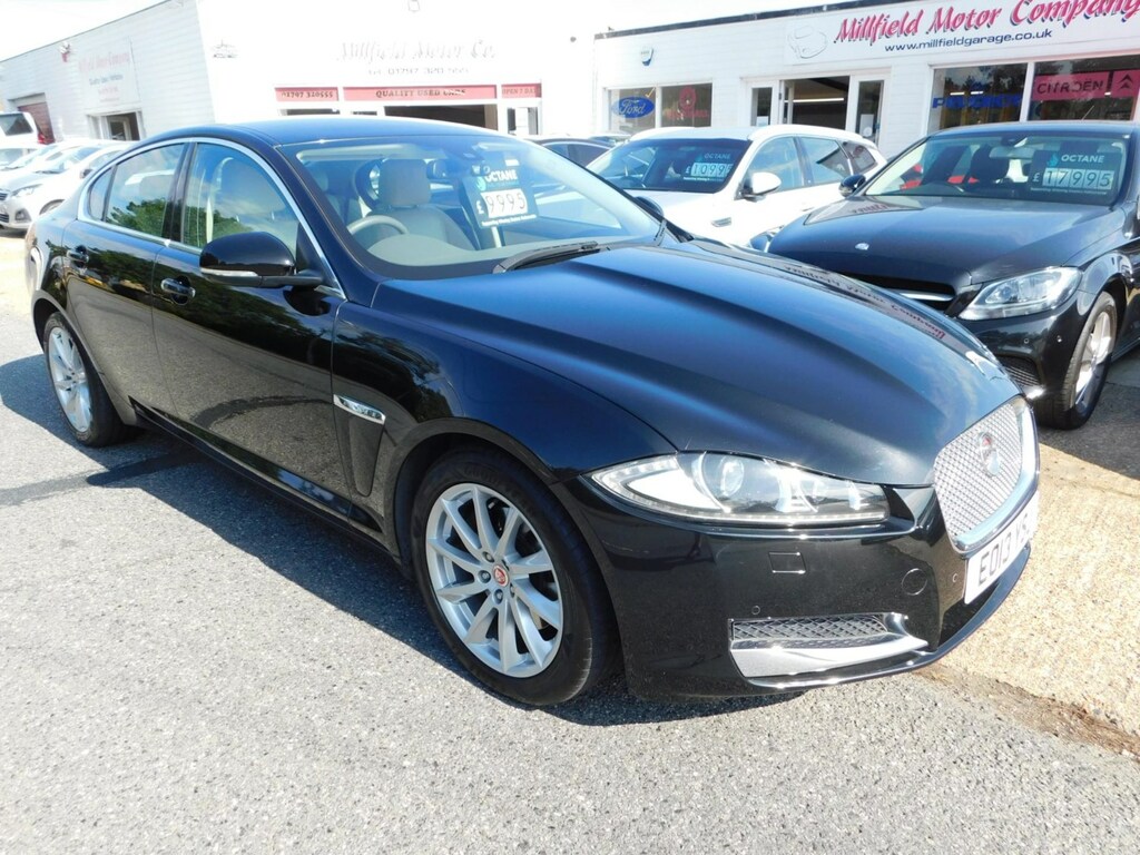 Compare Jaguar XF 2.2D 200 Premium Luxury High Spec Aut EO13YSJ Black