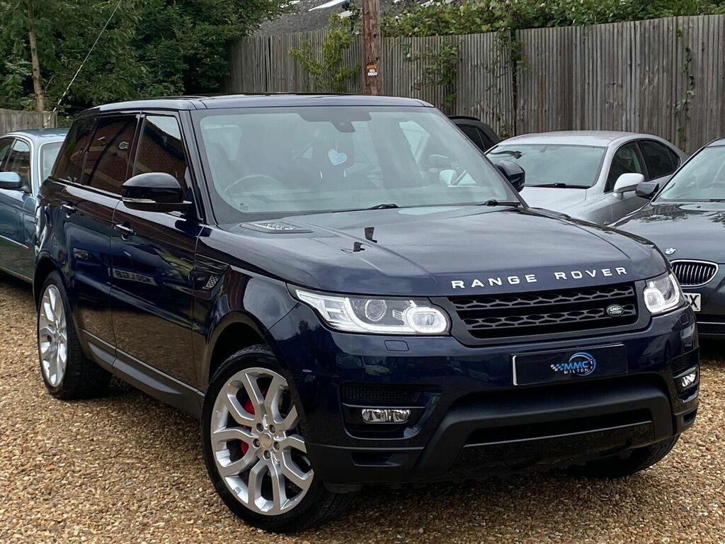 Compare Land Rover Range Rover Sport 4X4 3.0 Sd V6 Hse Dynamic 4Wd Euro 5 Ss OY64FUH Blue