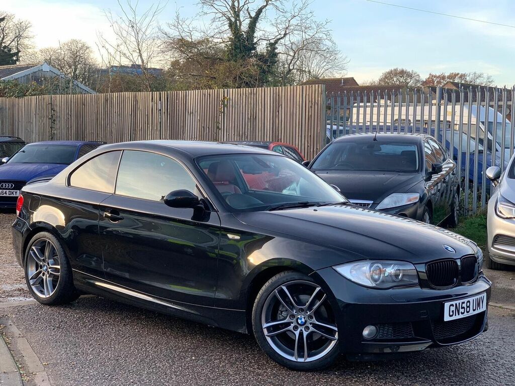 Compare BMW 1 Series Coupe 3.0 125I M Sport Euro 4 200858 GN58UMY Black