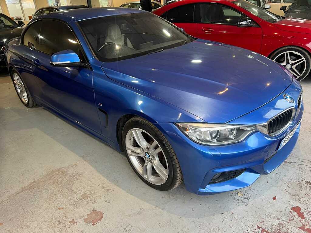 Compare BMW 4 Series 420D M Sport MA66NTL Blue