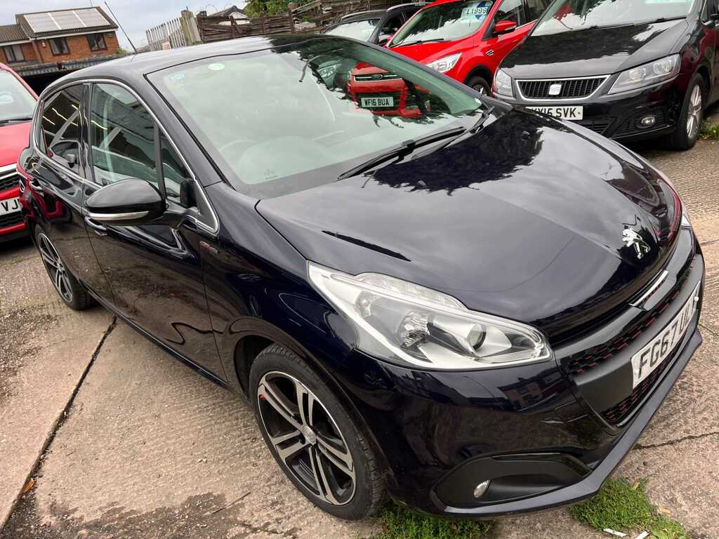 Compare Peugeot 208 Ss Gt Line FG67ULY Blue