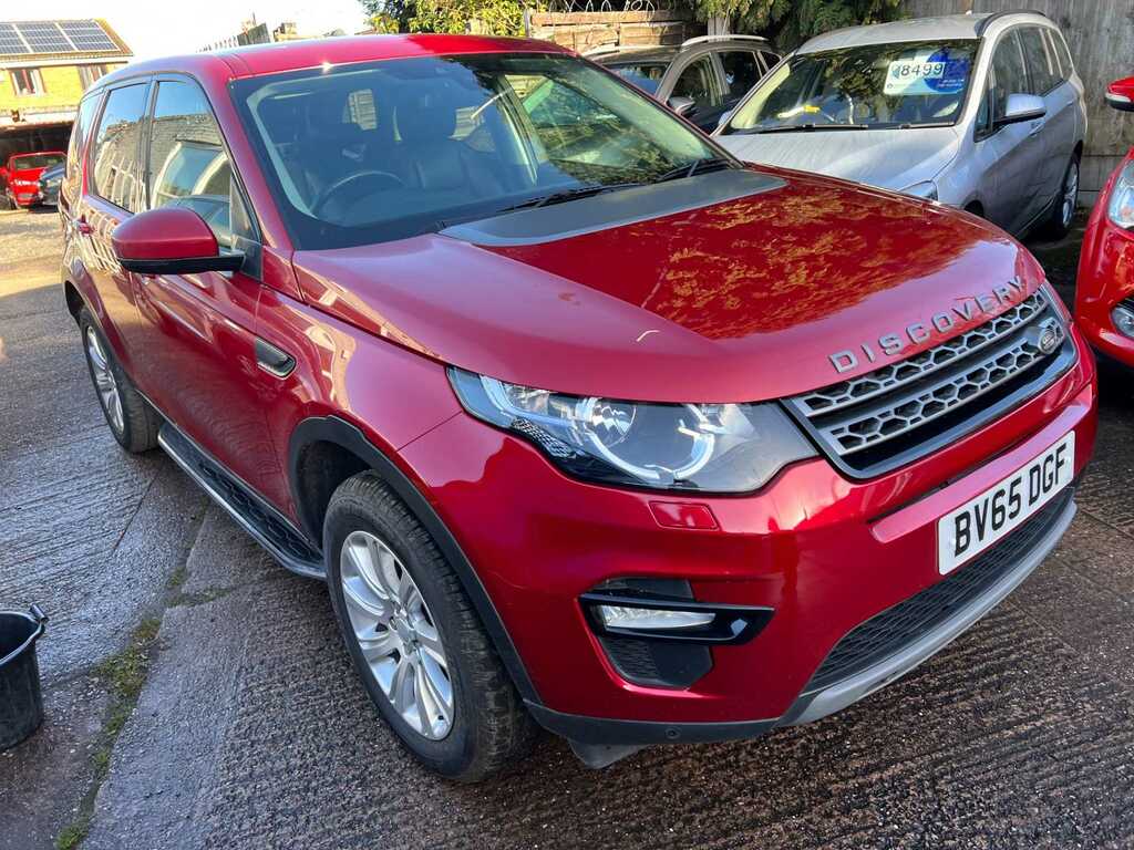 Compare Land Rover Discovery Sport Td4 Se Tech BV65DGF Red