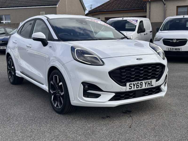 Compare Ford Puma St-line X First Ed Mhev SY69YHL White