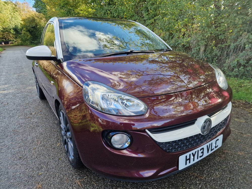Compare Vauxhall Adam 1.4I Glam HY13VLC Red