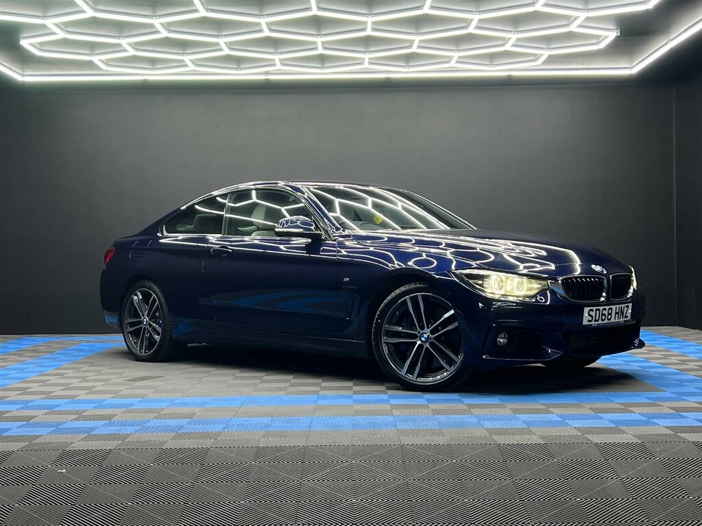 Compare BMW 4 Series 3.0 M Sport Xdrive Euro 6 Ss SD68HNZ Blue