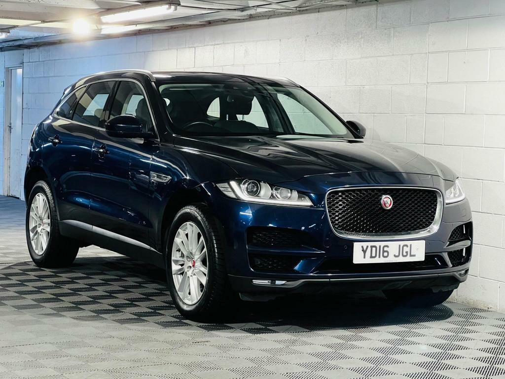 Compare Jaguar F-Pace 2.0D Portfolio Awd Euro 6 Ss YD16JGL Blue