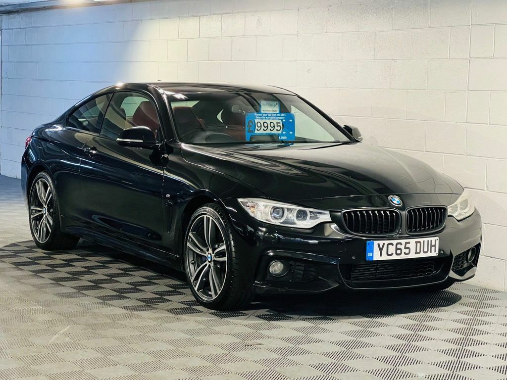 BMW 4 Series 2.0 420D M Sport Xdrive Euro 6 Ss Black #1