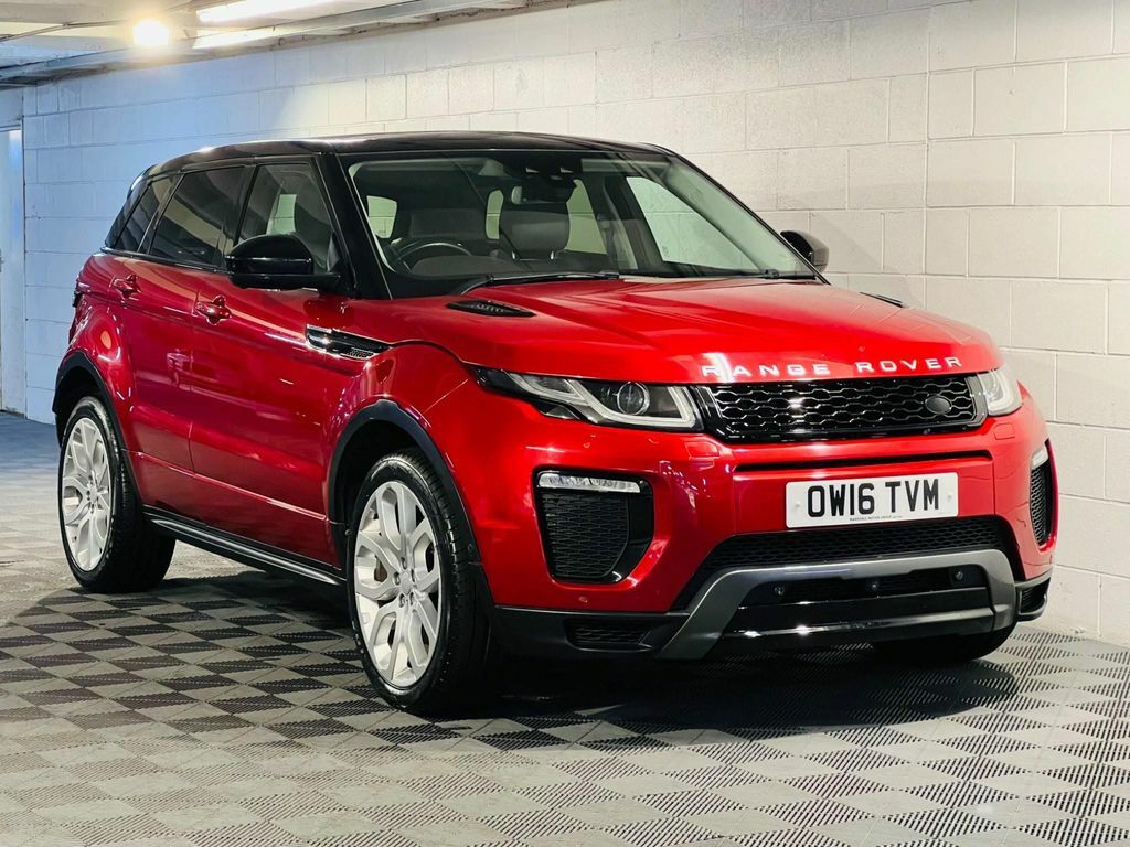 Compare Land Rover Range Rover Evoque 2.0 Td4 Hse Dynamic 4Wd Euro 6 Ss OW16TVM Red
