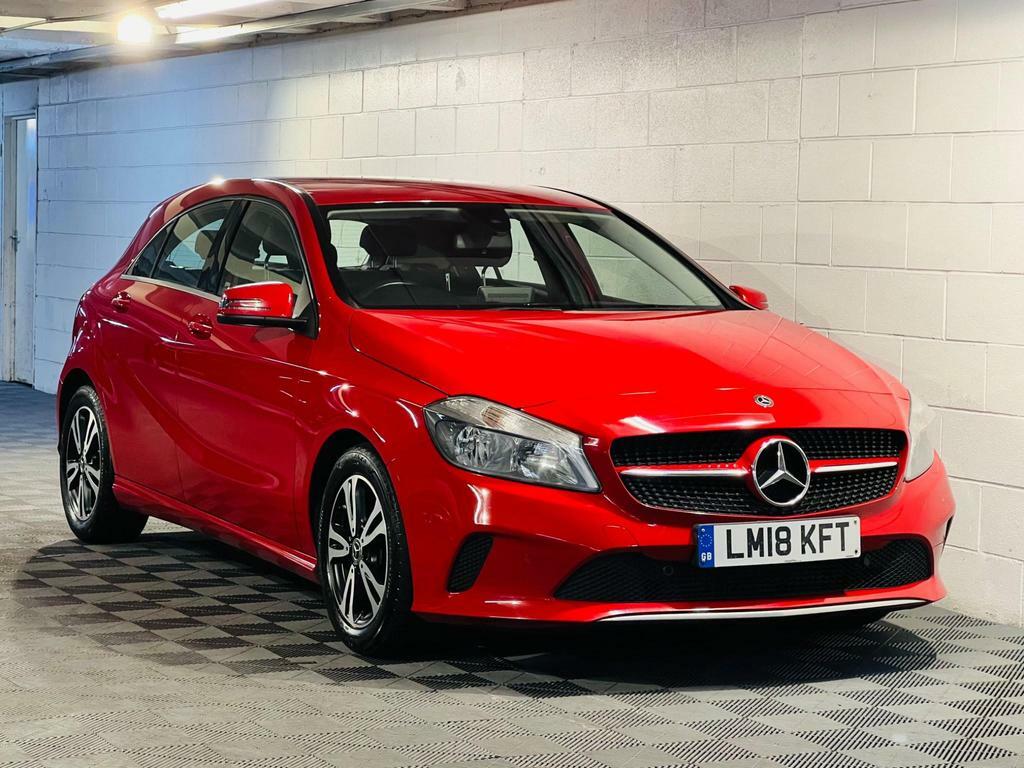 Compare Mercedes-Benz A Class 1.5 A180d Se Executive Euro 6 Ss LM18KFT Red
