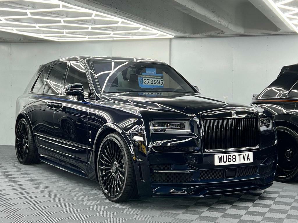 Compare Rolls-Royce Cullinan 6.75 V12 4Wd Euro 6 WU68TVA Black