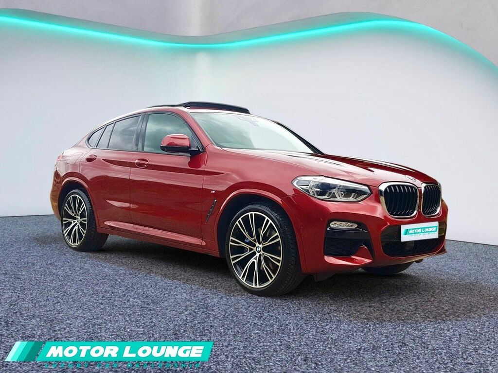 Compare BMW X4 X4 Xdrive20d M Sport EP68BFX Red