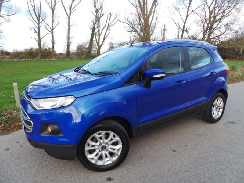 Compare Ford Ecosport 1.0 Ecoboost Zetec WP66YME Blue