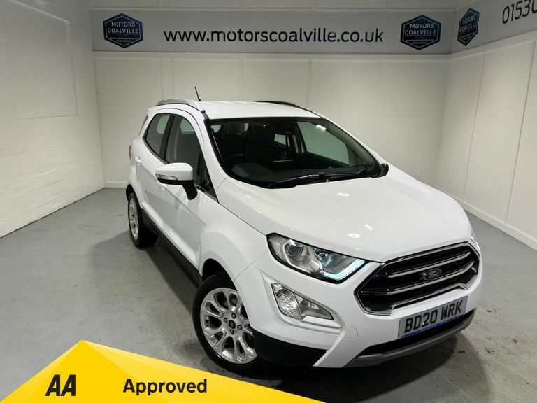 Compare Ford Ecosport 1.0 Turbo Ecoboost 125Ps 6 Spd Titanium 5Dr. BD20WRK White